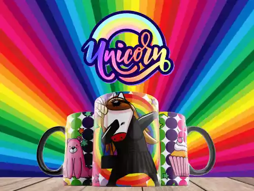 vectores plantilas UNICORNIOS,NIñOS,COLORIDA,
